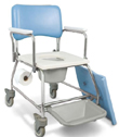 MedPro AquaCare Shower Commode with Swivel armrests